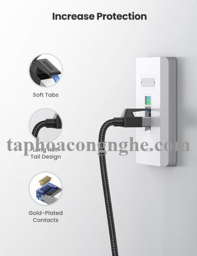 Ugreen 80433 5M CAT8 Shielded Cáp nối mạng Lan giữa các máy tính NW153 30080433